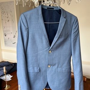 Light Blue Topman Suit